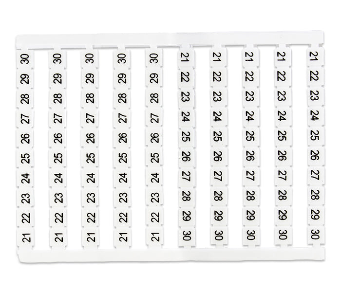 Identificadores M para Conectores de Passagem