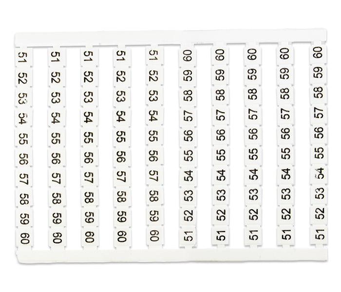 Identificadores M para Conectores de Passagem