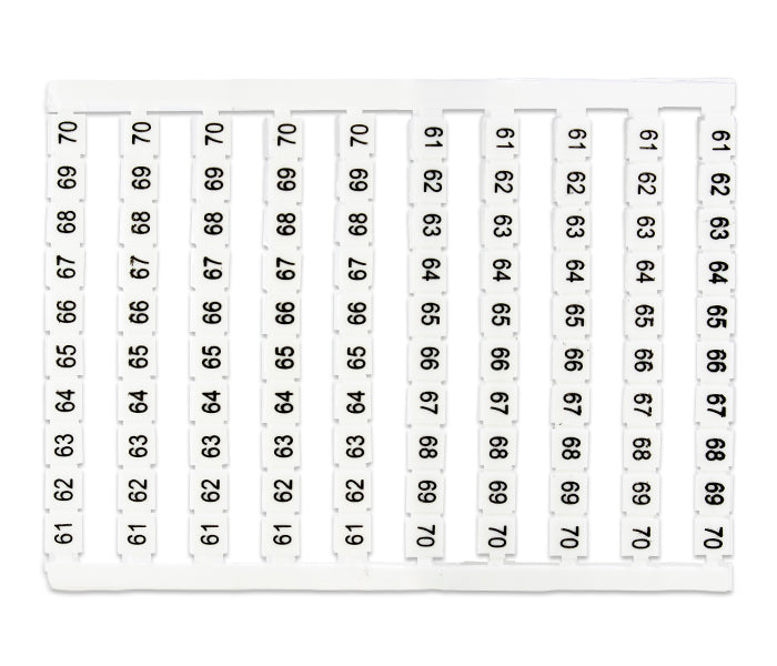 Identificadores M para Conectores de Passagem