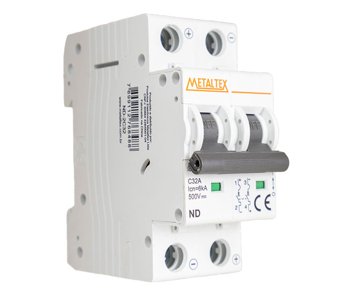 Minidisyuntor Corriente Continua Curva C 6kA ND