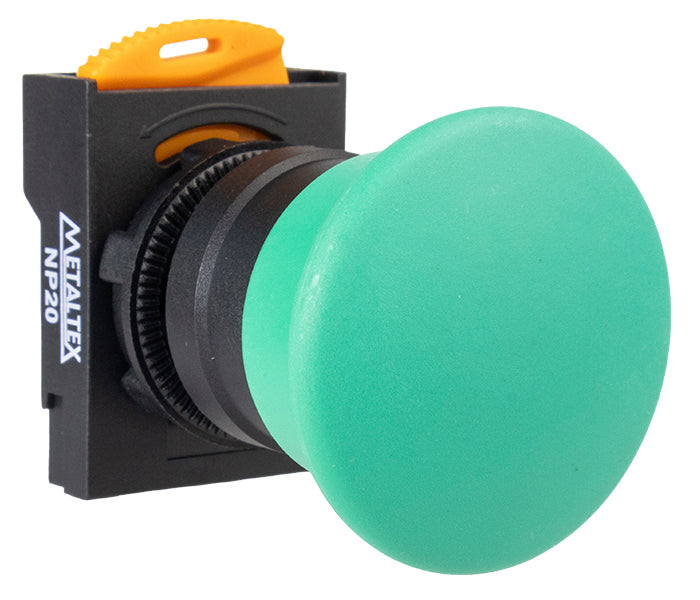 Mushroom Button NP20 Plastic 22mm