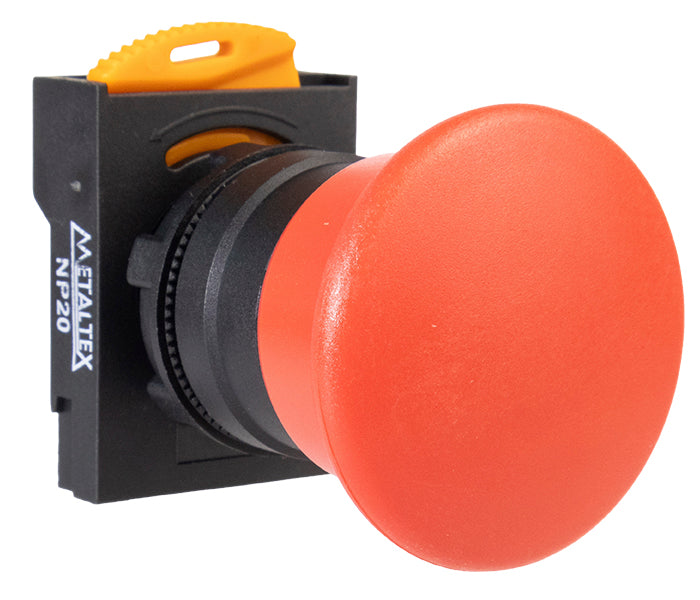 Mushroom Button NP20 Plastic 22mm