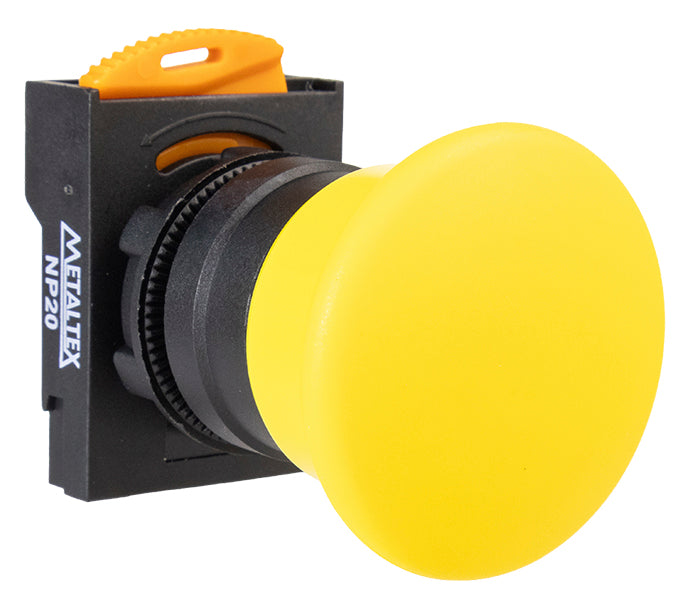 Mushroom Button NP20 Plastic 22mm