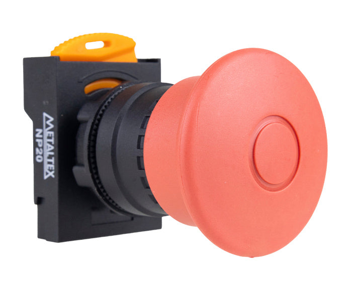 Botão de Emergência NP20 Plástico 22mm