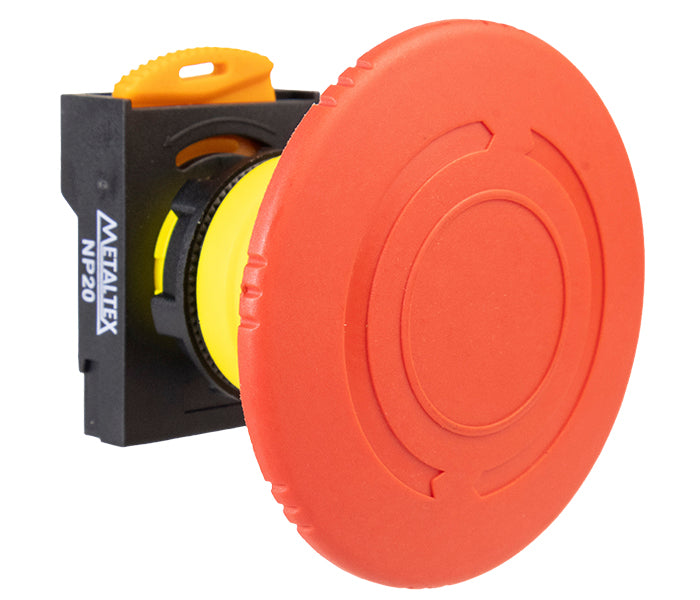 Botão de Emergência NP20 Plástico 22mm