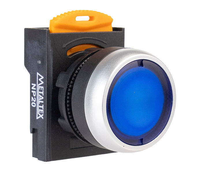 Illuminated Push Button NP20 Plastic 22mm