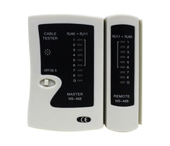 RJ11/RJ12/RJ45 Assembled Cable Continuity/Sequence Tester