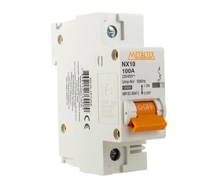 Minidisyuntor Termomagnético 10kA NX10