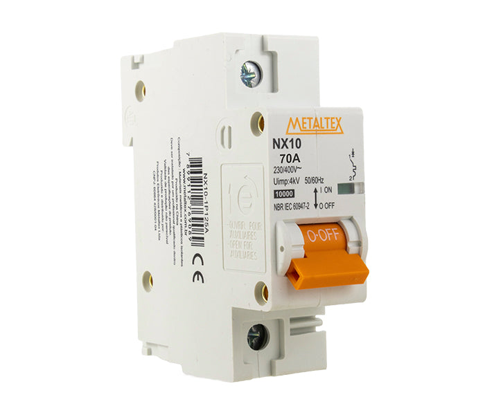 Minidisyuntor Termomagnético 10kA NX10