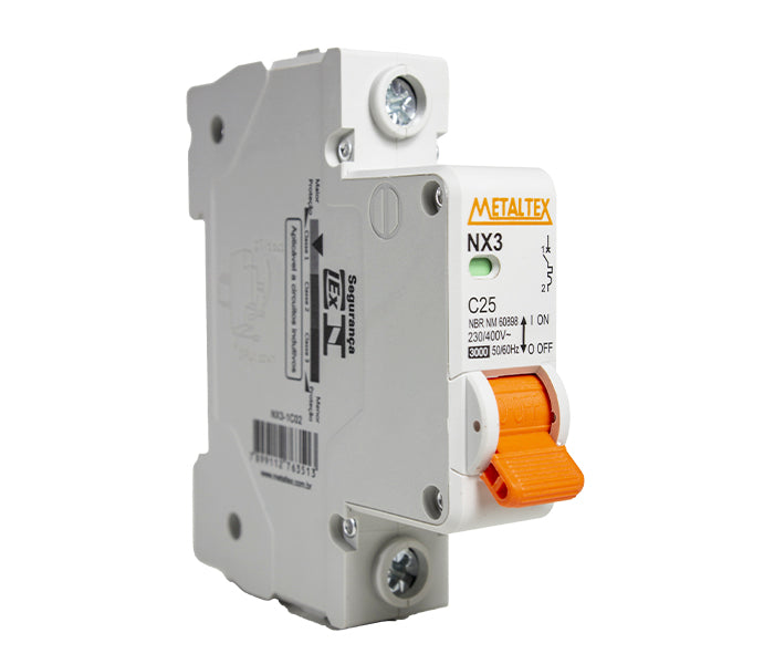 Miniature Circuit Breaker C Curve 3kA NX3