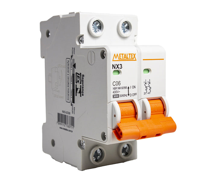 Miniature Circuit Breaker C Curve 3kA NX3
