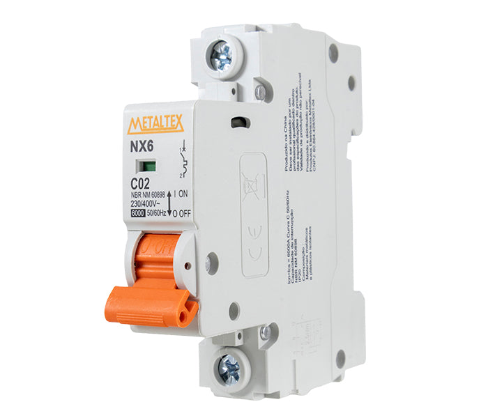 Miniature Circuit Breaker 6kA NX6