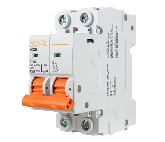 Miniature Circuit Breaker C-Curve 6kA NX6