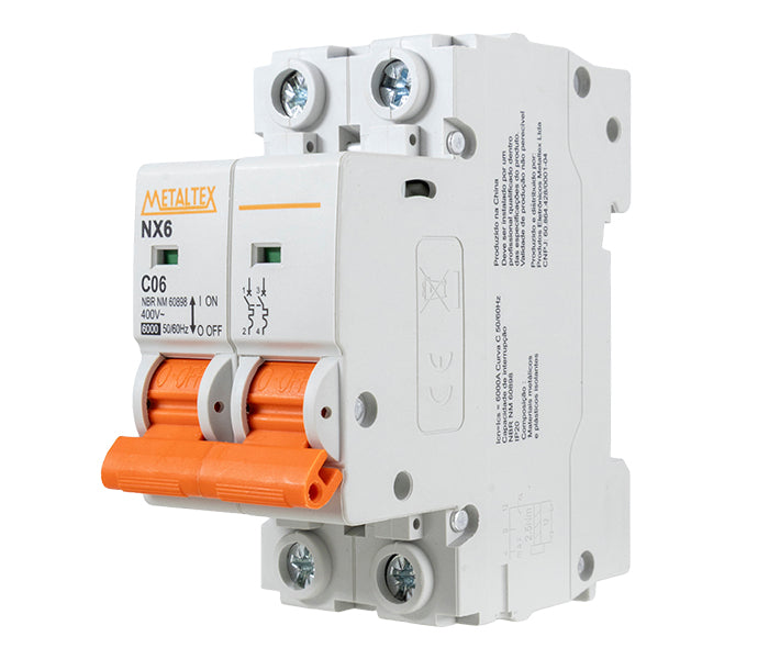 Miniature Circuit Breaker 6kA NX6