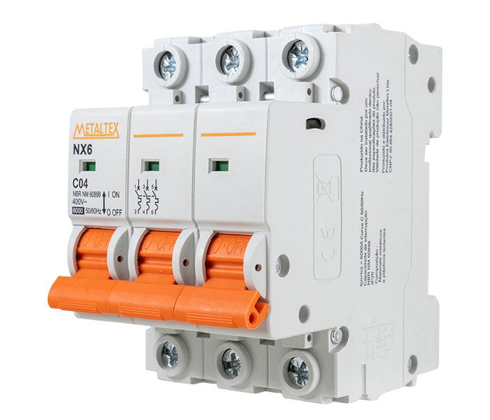 Miniature Circuit Breaker C-Curve 6kA NX6