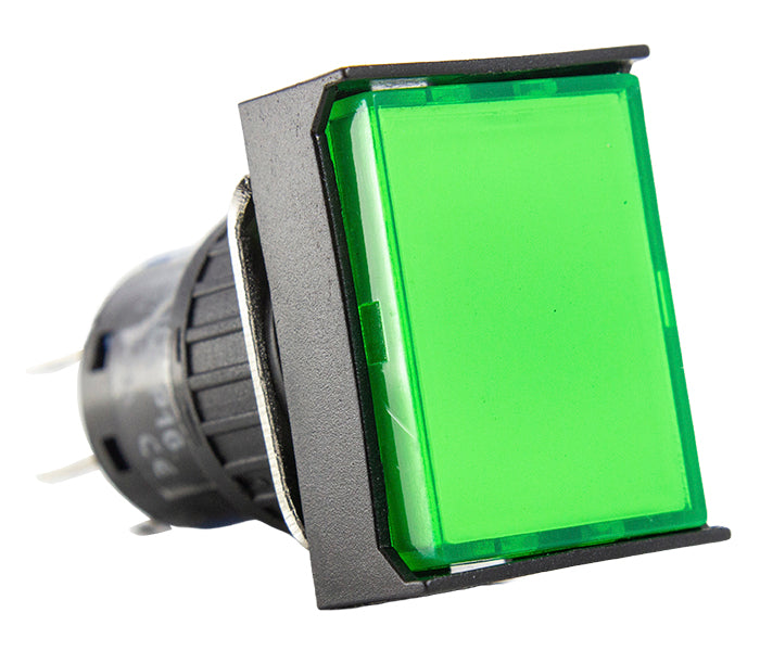 Illuminated Plastic Pushbutton 16mm P16