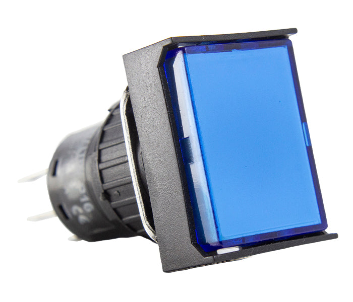 Illuminated Plastic Pushbutton 16mm P16
