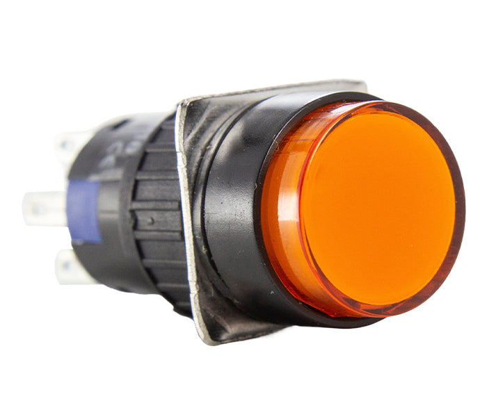 Illuminated Plastic Pushbutton 16mm P16