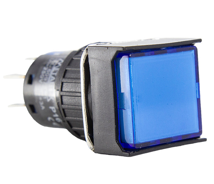 Illuminated Plastic Pushbutton 16mm P16