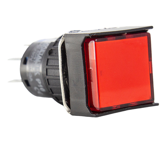 Illuminated Plastic Pushbutton 16mm P16