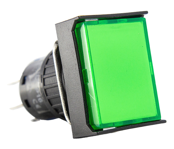 Illuminated Plastic Pushbutton 16mm P16