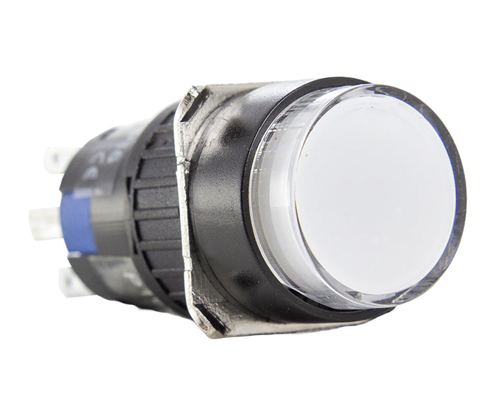 Illuminated Plastic Pushbutton 16mm P16