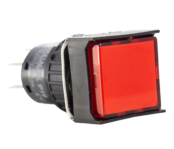 Illuminated Plastic Pushbutton 16mm P16