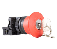 Botão de Emergência P20 Plástico 22mm