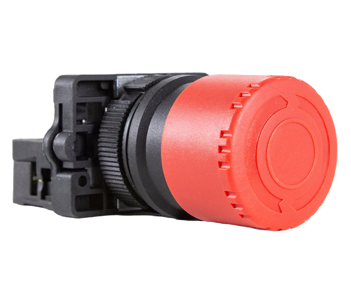 Botão de Emergência P20 Plástico 22mm