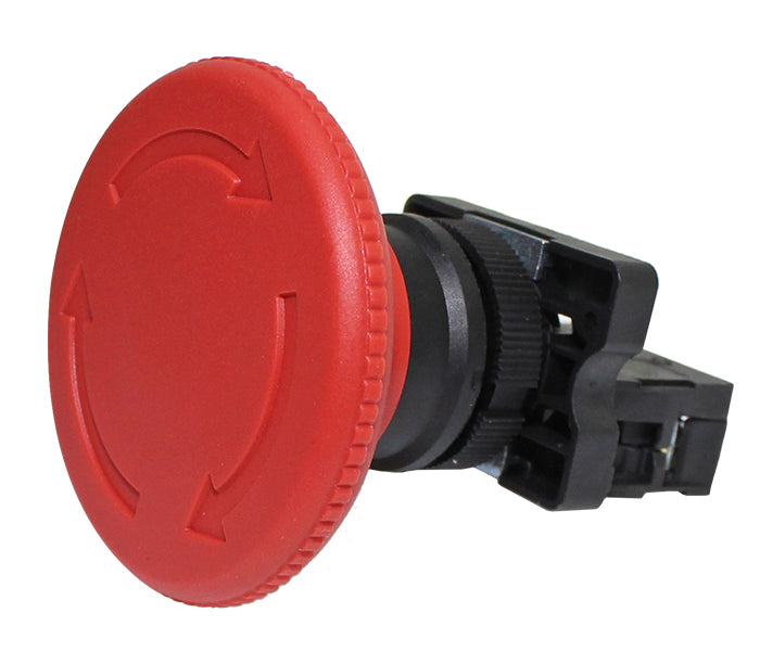 Botão de Emergência P20 Plástico 22mm