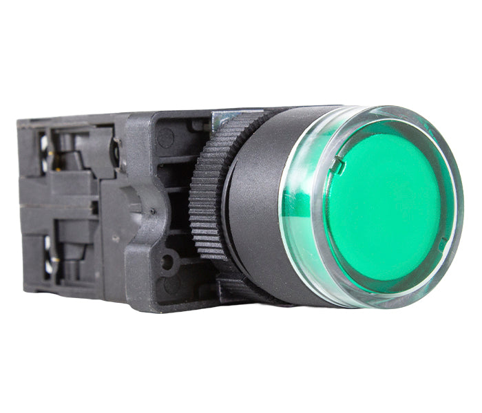 Botão de Comando P20 Plástico Iluminado 22mm