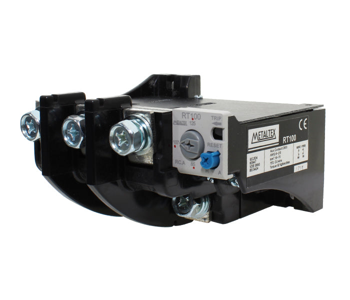 Thermal Overload Relay RT100 for CT100 to 125