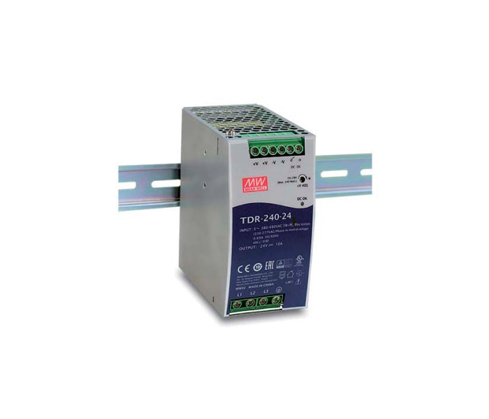 Fuente conmutada TDR-240 Mean Well Carril DIN