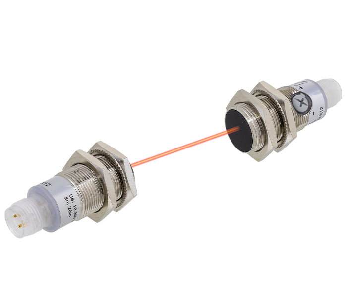 Sensor Fotoelétrico Tubular TM18 - Barreira 20m NPN