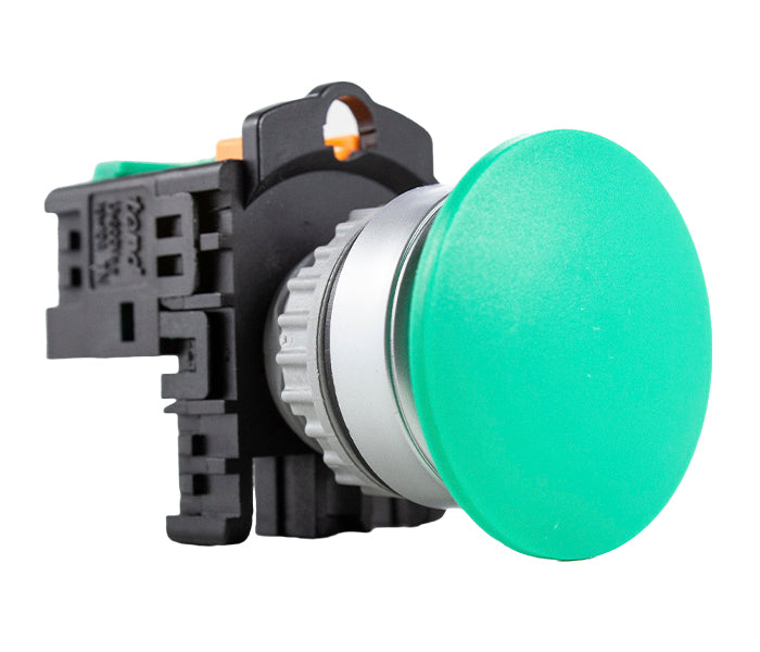 TN2 Mushroom Push Button Plastic 22mm