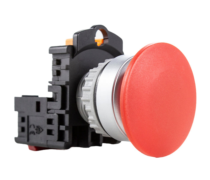 TN2 Mushroom Push Button Plastic 22mm