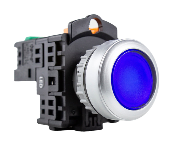 Illuminated 22mm Plastic Push Button Switch TN2