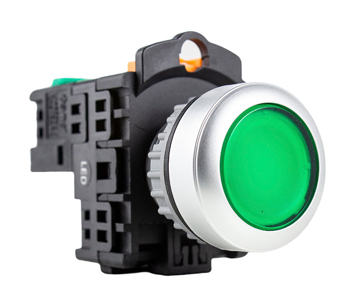 Illuminated 22mm Plastic Push Button Switch TN2