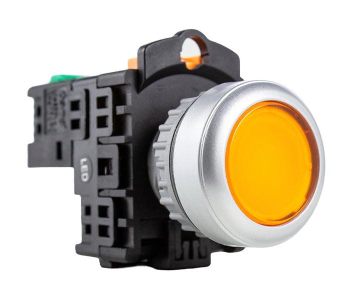 Illuminated 22mm Plastic Push Button Switch TN2