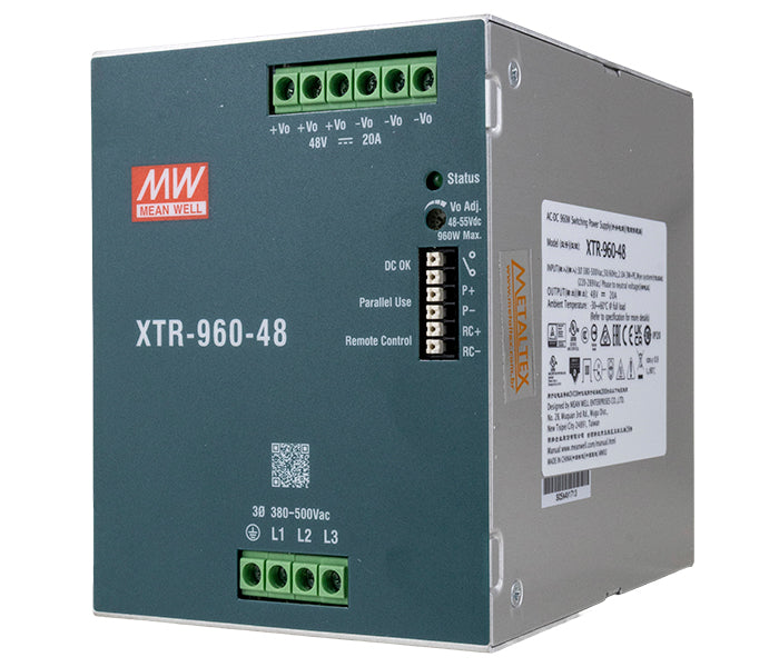 Mean Well XTR-960 Switched-Mode DIN Rail Power Supply
